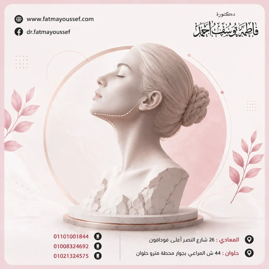 عملية الفك السفلي قبل وبعد