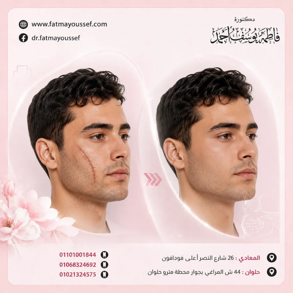 علاج جروح الوجه العميقة