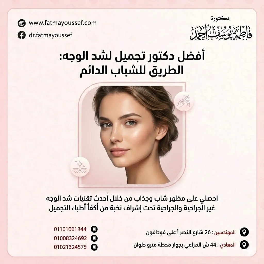 أفضل دكتور تجميل شد الوجه – تقييم تجميلي طبي متخصص