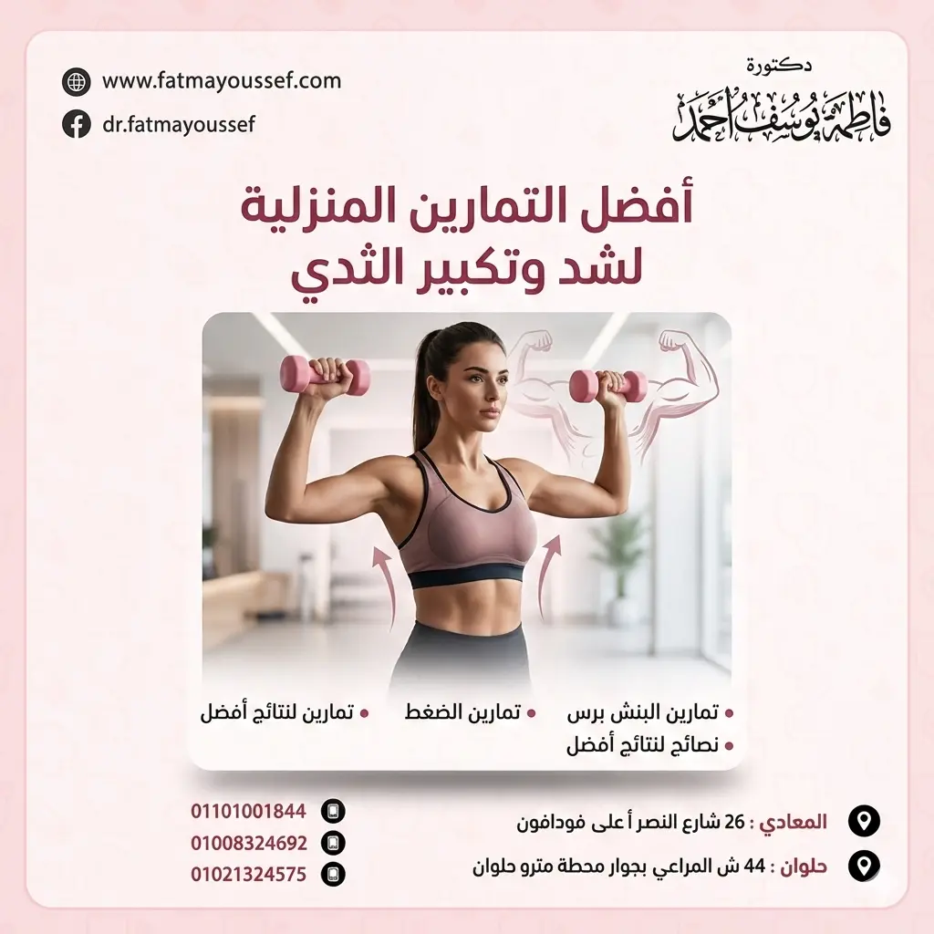 تمارين لشد الثدي وتكبيره