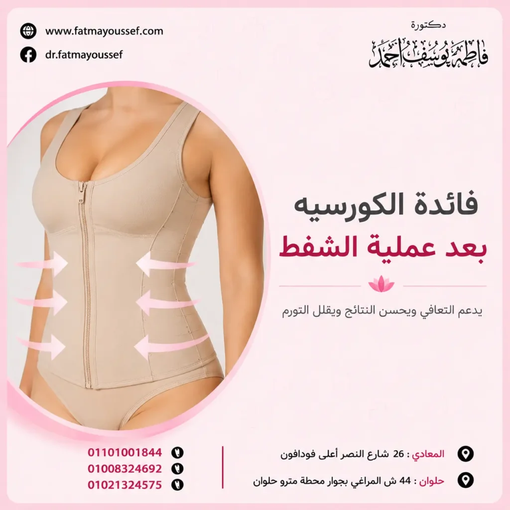 فائدة الكورسيه بعد عملية الشفط