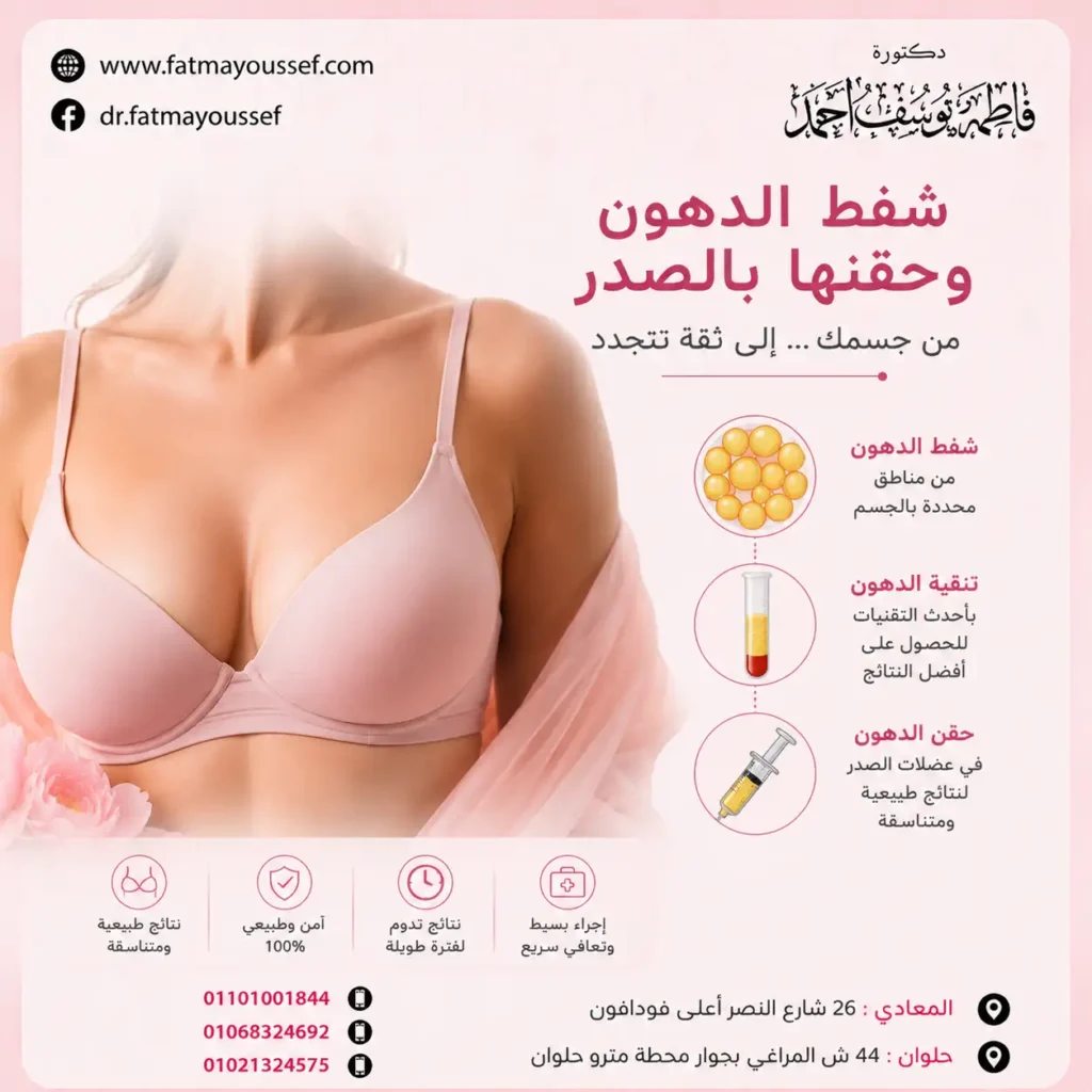 شفط الدهون وحقنها بالصدر