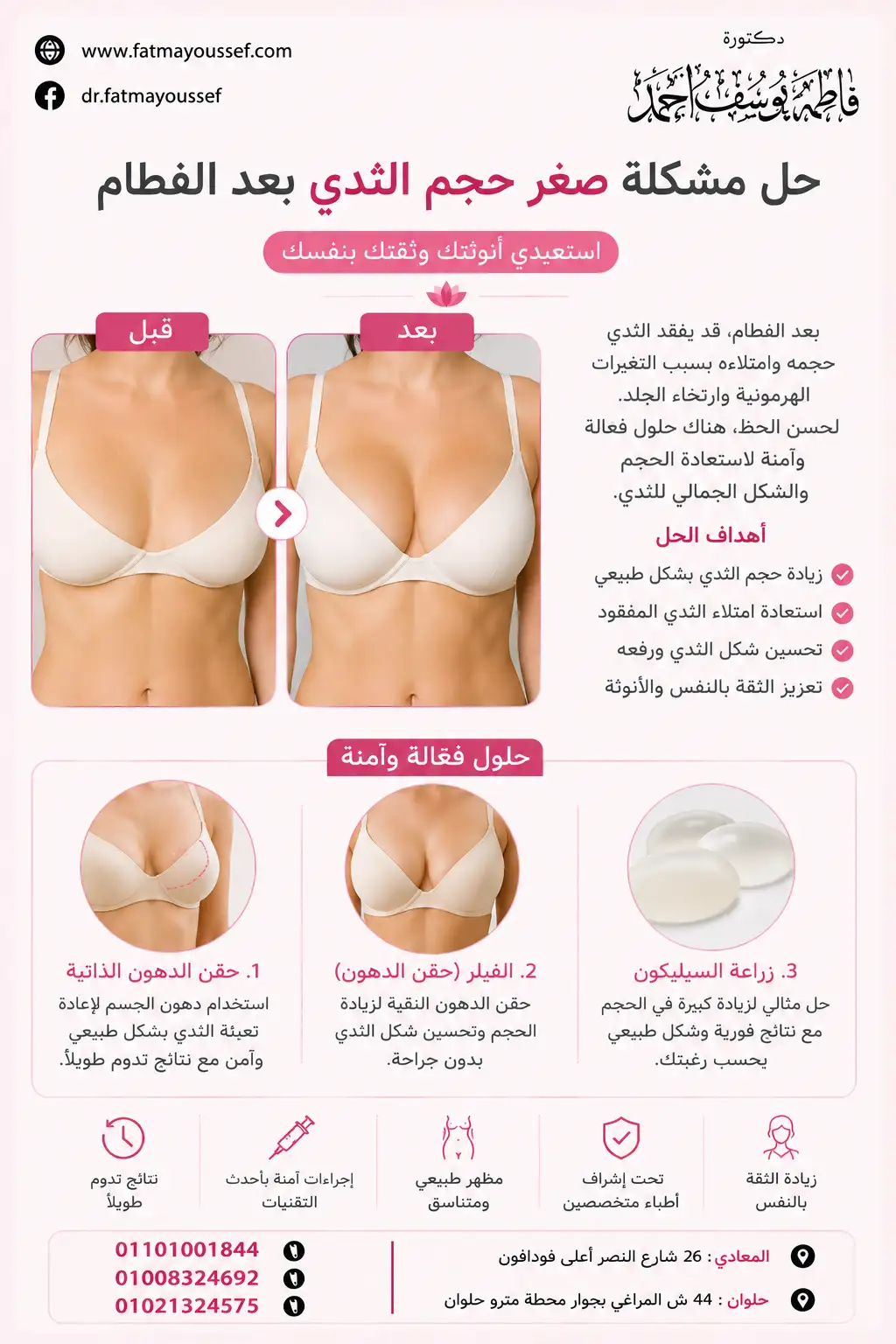 هل عملية ترميم الثدي خطيرة