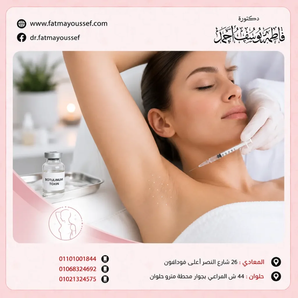 تكلفة حقن البوتكس تحت الابط