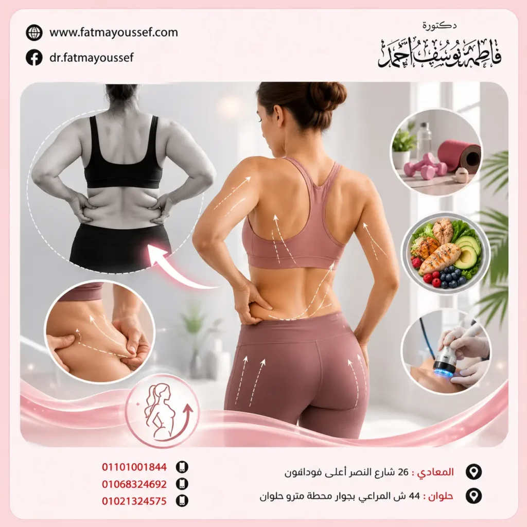 كيفية التخلص من ترهلات الجسم بعد الرجيم
